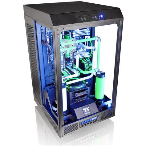 You can get different fan trays for the 1000D and other accessories with the 1000D, dual systems, place to display fans, and etc. . Thermaltake tower 900